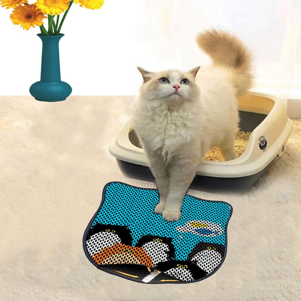 Aberto Design Toaletni prostor za mačke Kdkafa0236, 40 x 50 cm, Tirkizna