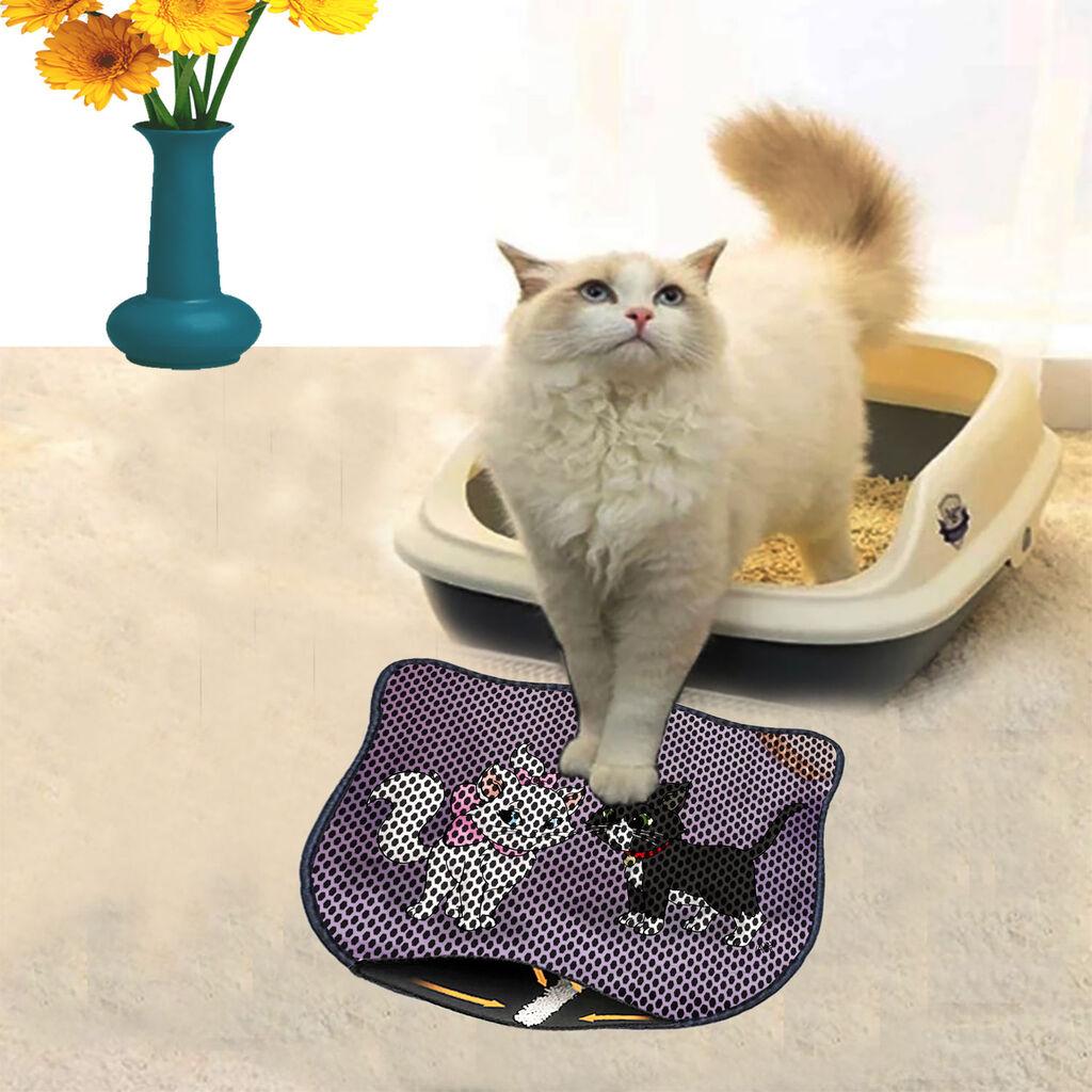 Aberto Design Toaletni prostor za mačke Kdkafa0149, 40 x 50 cm, Ljubičasta