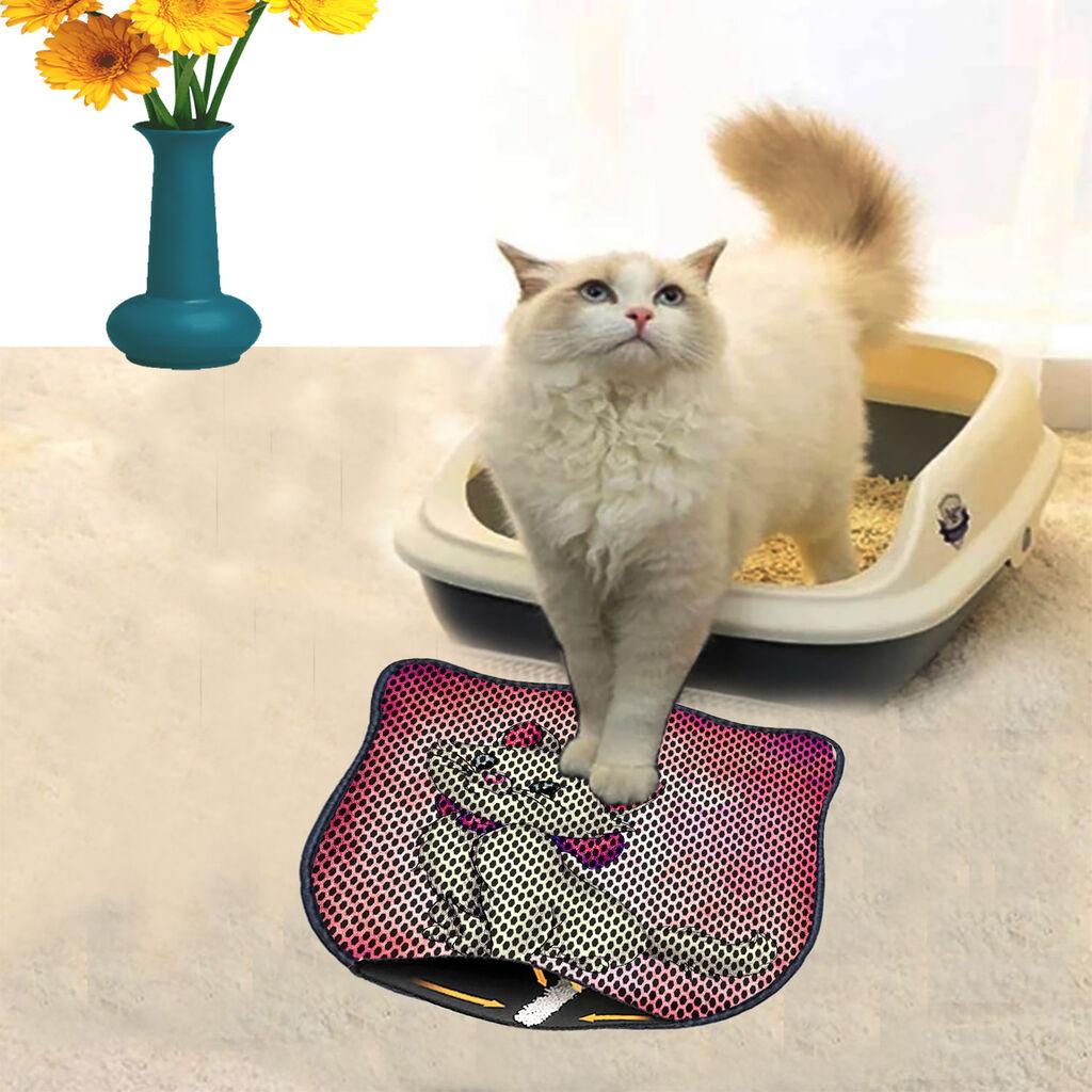 Aberto Design Pretinac za toalet za mačke Kdkafa0143, 40 x 50 cm, Roza