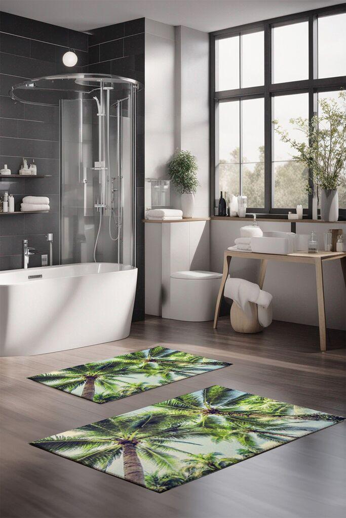 L'essentiel Maison Set tepiha za kupatilo CT-5192, 2 komada, šareni