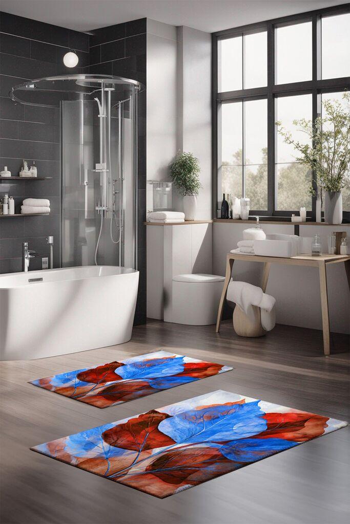 L'essentiel Maison Set tepiha za kupatilo CT-5412, 2 komada, šareni