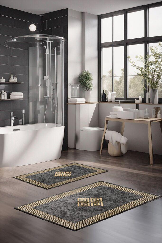 L'essentiel Maison Set tepiha za kupatilo CT-5067, 2 komada, šareni