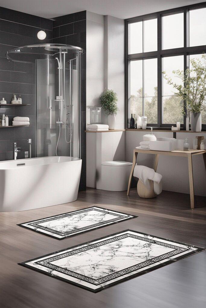 L'essentiel Maison Set tepiha za kupatilo CT-5080, 2 komada, šareni