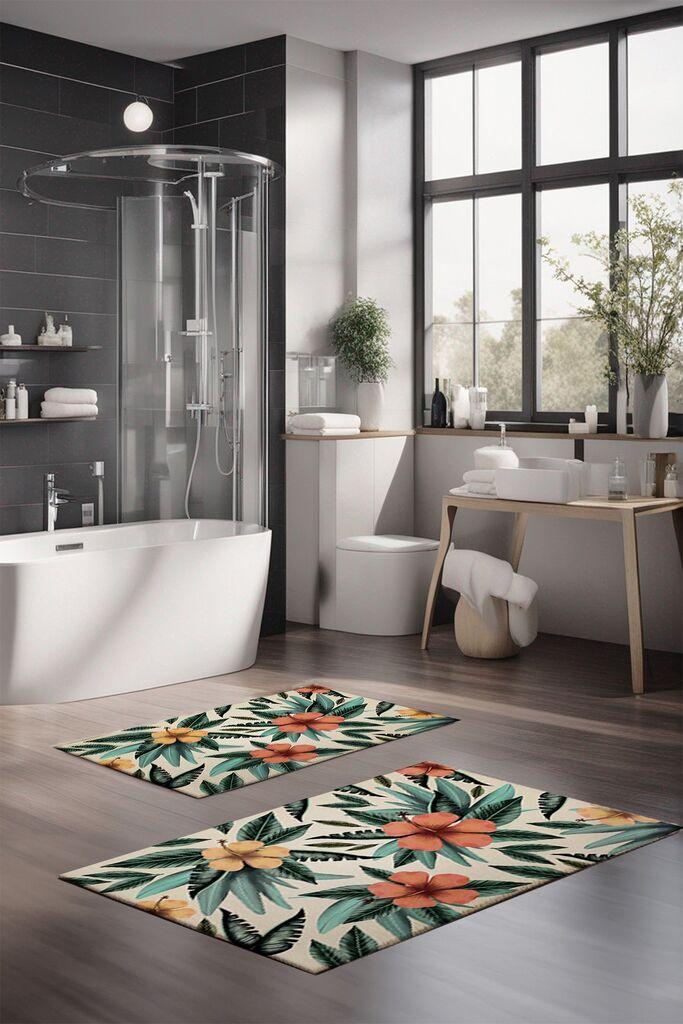 L'essentiel Maison Set prostirki za kupatilo CT-5325, 2 komada, šarene boje