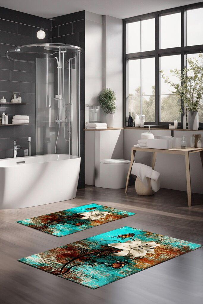 L'essentiel Maison Set prostirki za kupatilo CT-5384, 2 komada, šarene boje