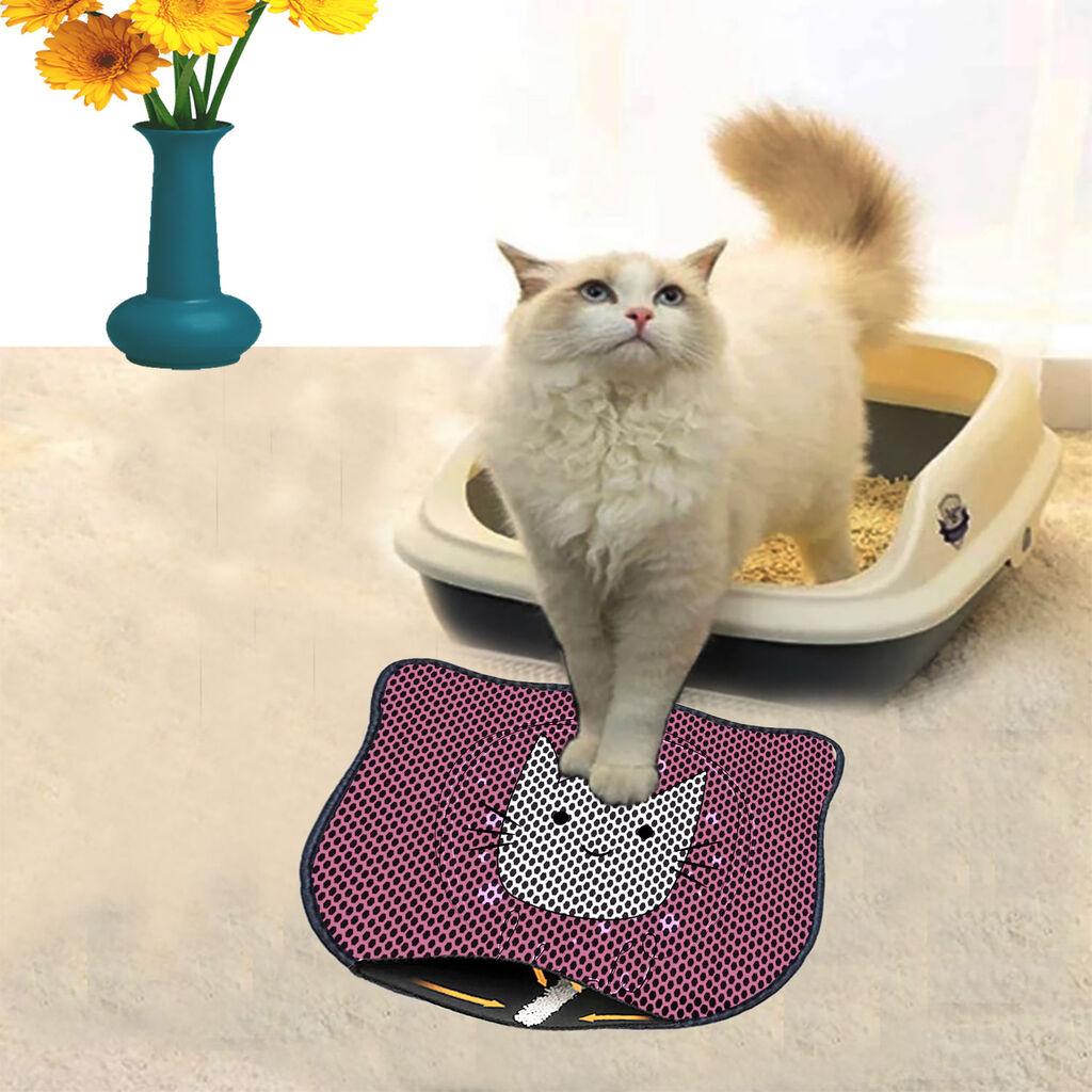 Aberto Design Pretinac za toalet za mačke Kdkafa0030, 40 x 50 cm, Roza