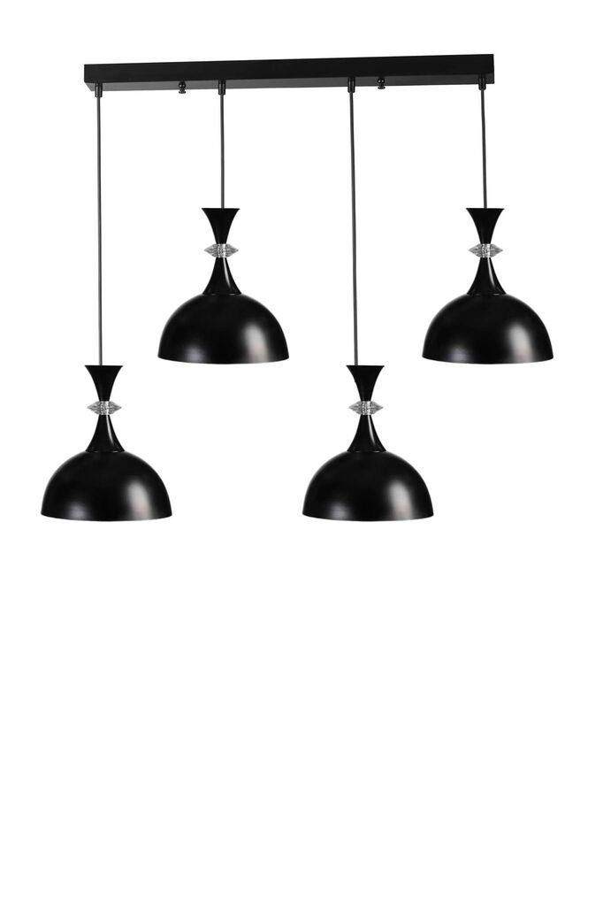 Opviq luster Akay 4, crni