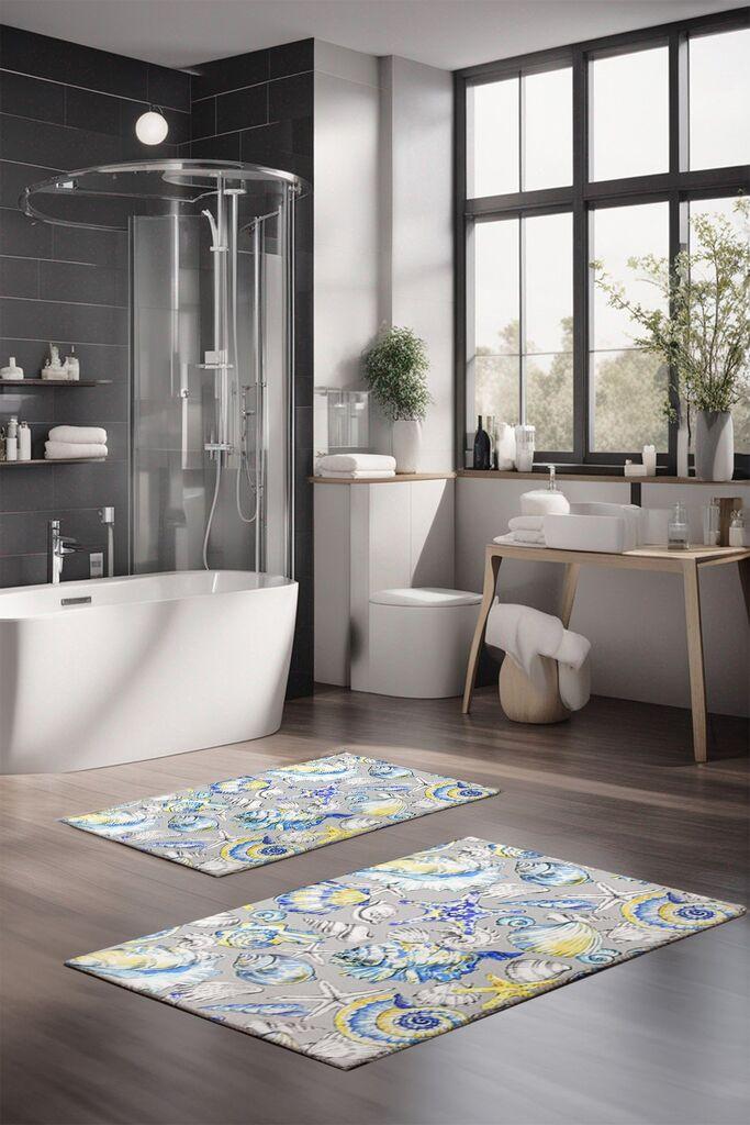 L'essentiel Maison Set prostirki za kupatilo CT-5240, 2 komada, šarene