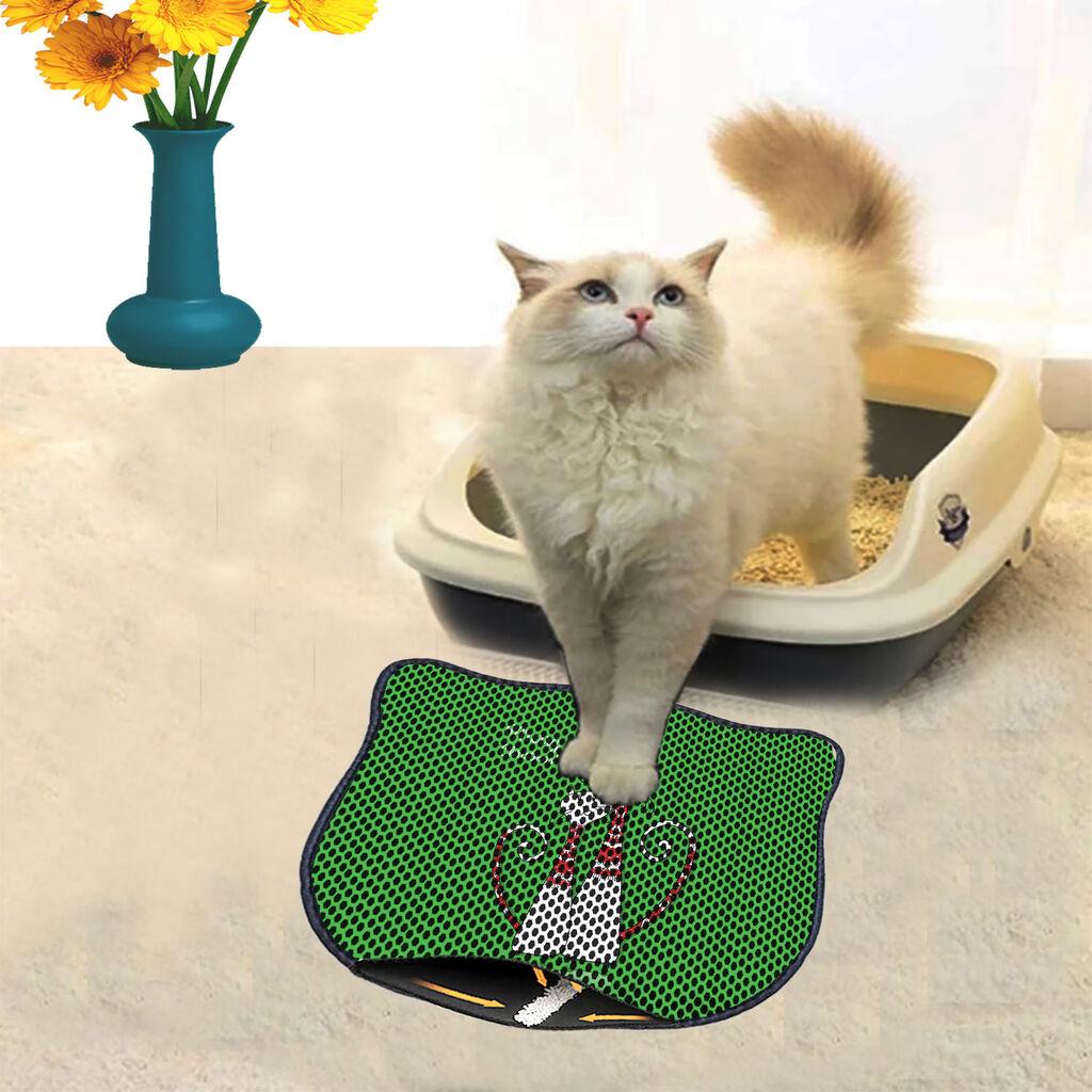 Aberto Design Toaletni prostor za mačke Kdkafa0032, 40 x 50 cm, Zeleni