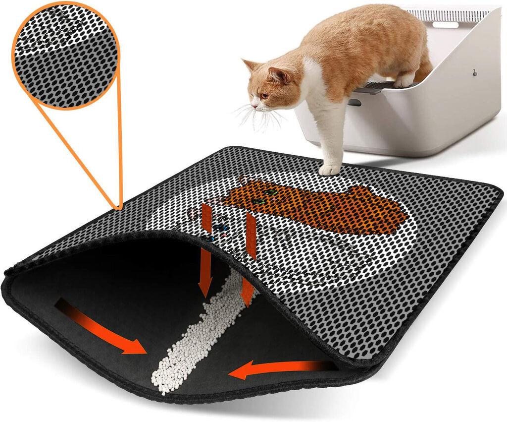 Aberto Design WC pretinac za mačke Nrszn0017, 45 x 60 cm, Šareni