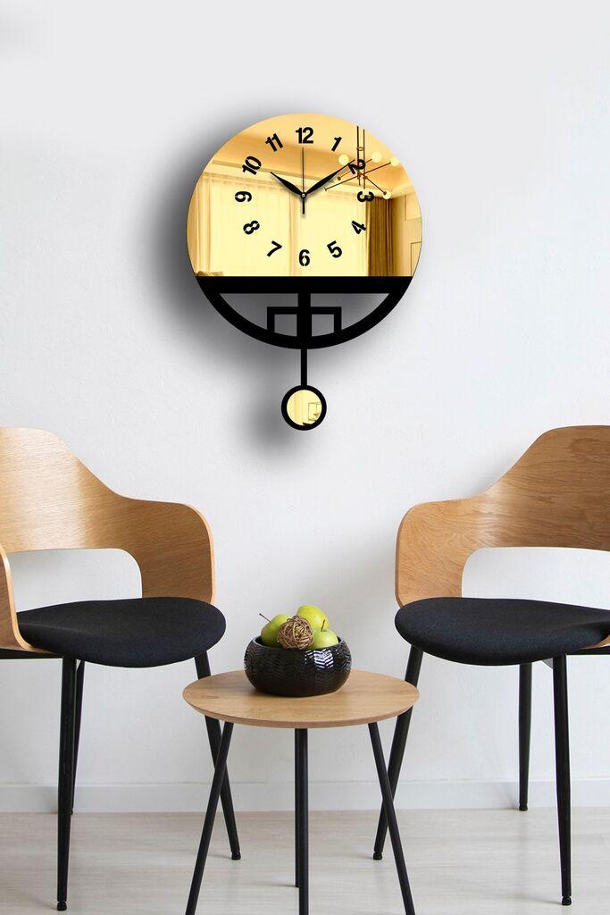 Zidni sat Wallity Vlnt108Al, 39x50 cm, zlatna boja