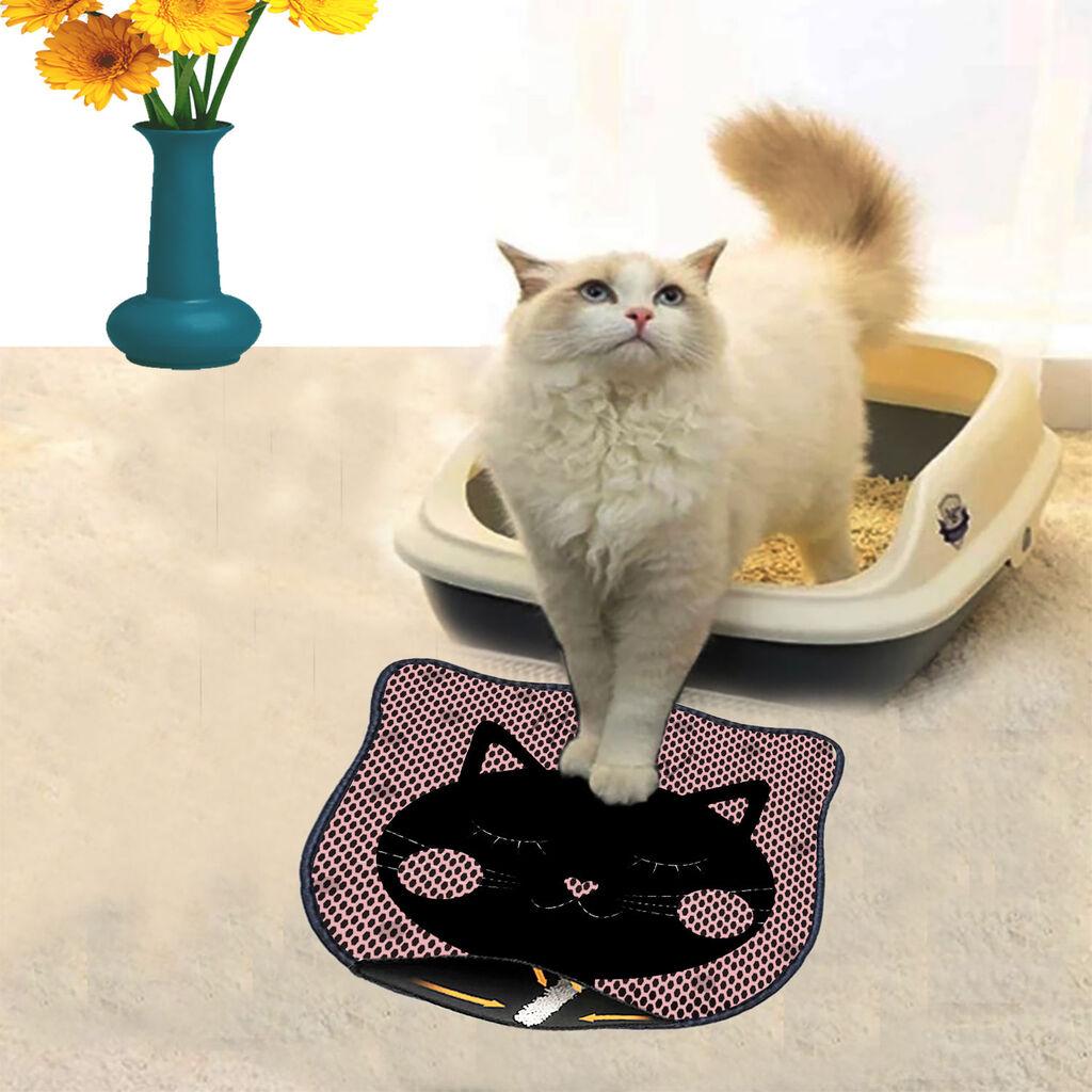 Aberto Design Toaletni prostor za mačke Kdkafa0228, 40 x 50 cm, Crni