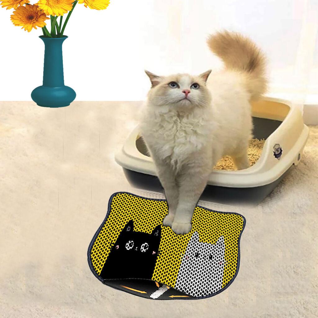 Aberto Design WC pretinac za mačke Kdkafa0193, 40 x 50 cm, žuti