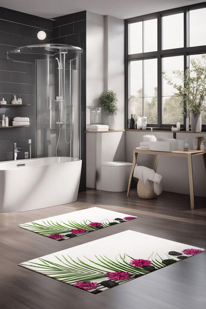 L'essentiel Maison Set prostirki za kupatilo CT-5207, 2 komada, šarene