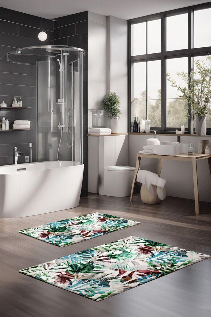 L'essentiel Maison Set tepiha za kupatilo CT-5323, 2 komada, šareni