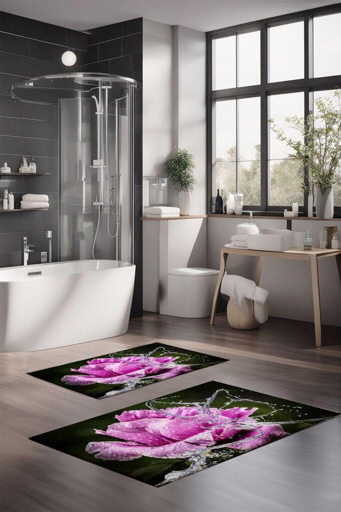 L'essentiel Maison Set prostirki za kupatilo CT-5149, 2 komada, šarene