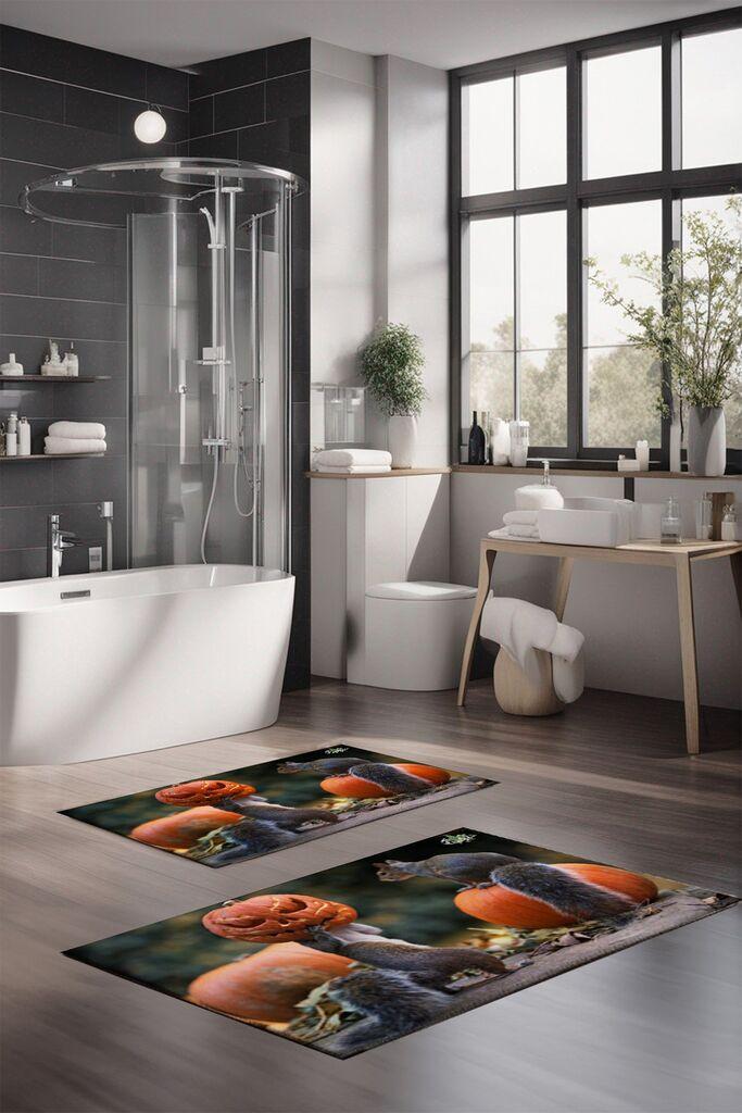 L'essentiel Maison Set prostirki za kupatilo CT-5151, 2 komada, šarene