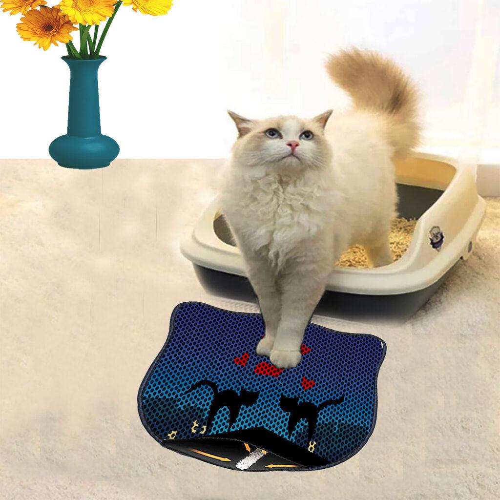 Aberto Design Toaletni prostor za mačke Kdkafa0246, 40 x 50 cm, Tamnoplava