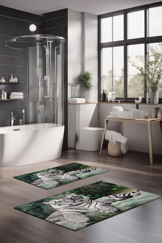 L'essentiel Maison Set prostirki za kupatilo CT-5122, 2 komada, šarene