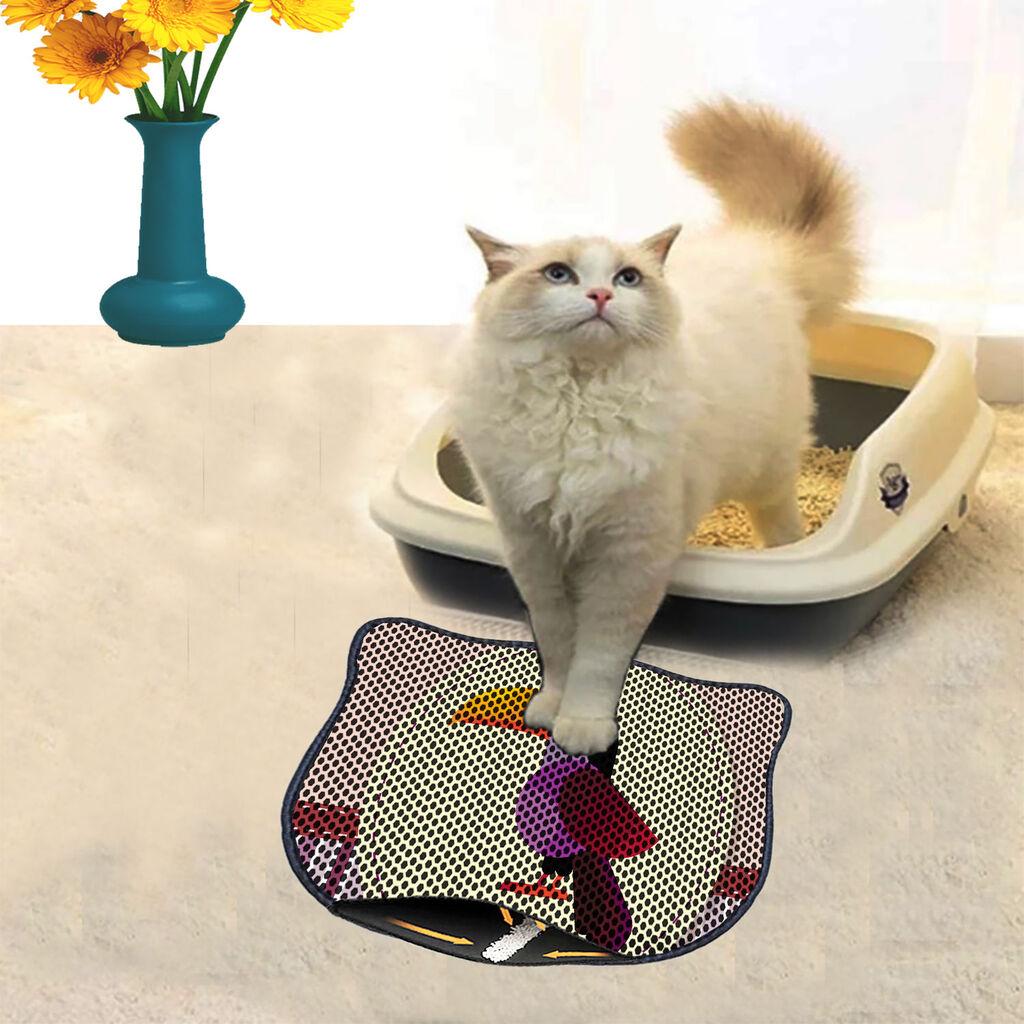 Aberto Design Toaletni prostor za mačke Kdkafa0139, 40 x 50 cm, Šareni