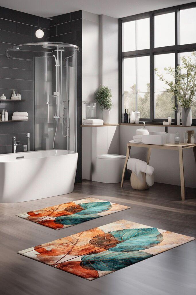 L'essentiel Maison Set prostirki za kupatilo CT-5407, 2 komada, šarene