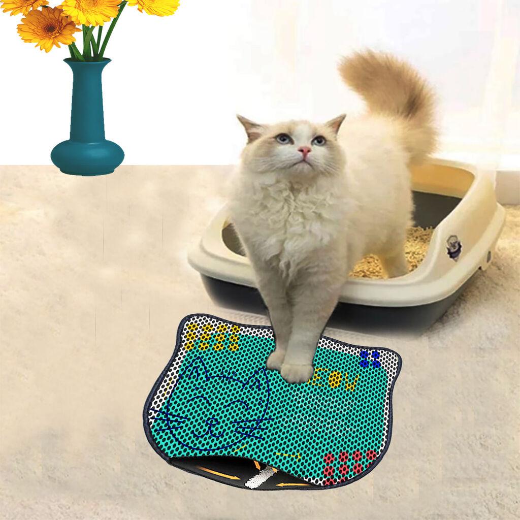 Aberto Design Pretinac za toalet za mačke Kdkafa0220, 40 x 50 cm, Zeleni