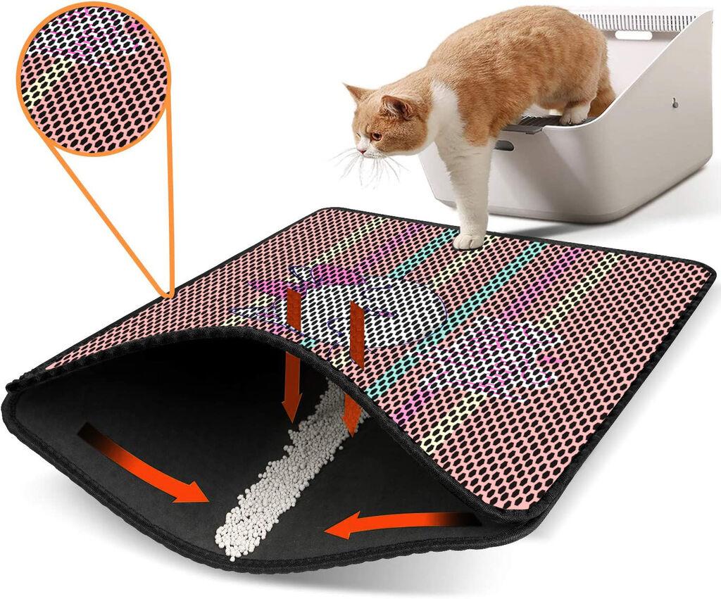 Aberto Design Pretinac za toalet za mačke Nrszn0009, 45 x 60 cm, Roza