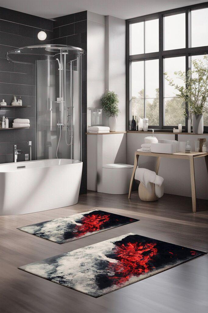 L'essentiel Maison Set prostirki za kupatilo CT-5044, 2 komada, šarene