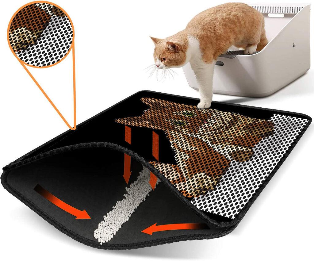 Aberto Design Toaletni prostor za mačke Nrszn0012, 45 x 60 cm, Crni