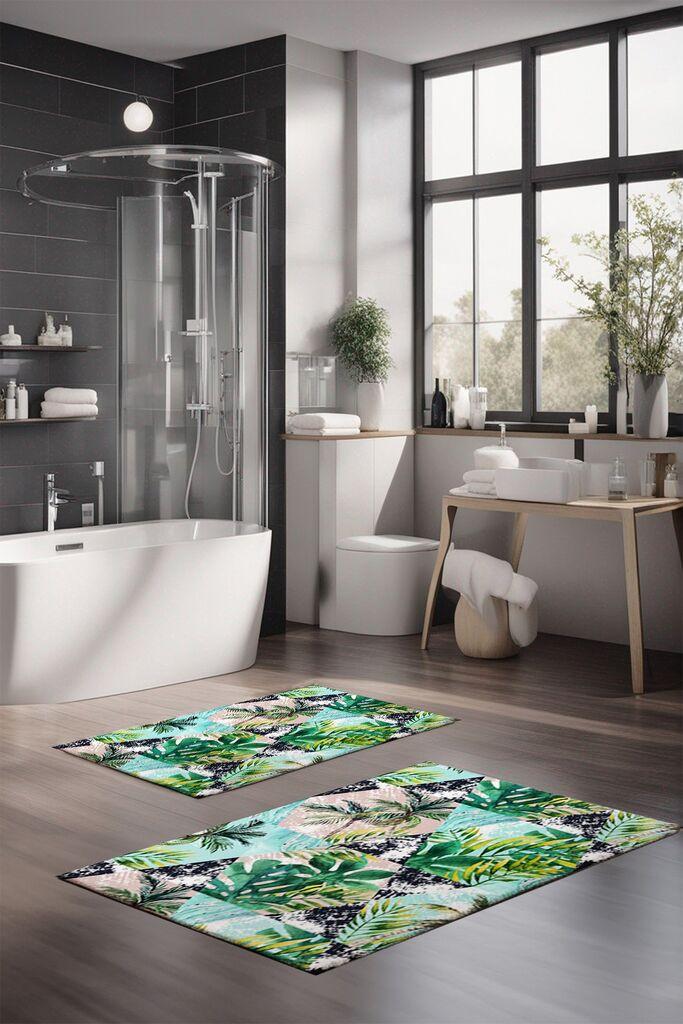 L'essentiel Maison Set tepiha za kupatilo CT-5314, 2 komada, šareni