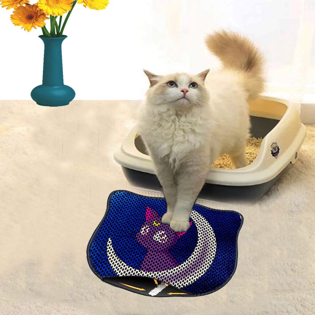 Aberto Design Toaletni prostor za mačke Kdkafa0136, 40 x 50 cm, Tamnoplava