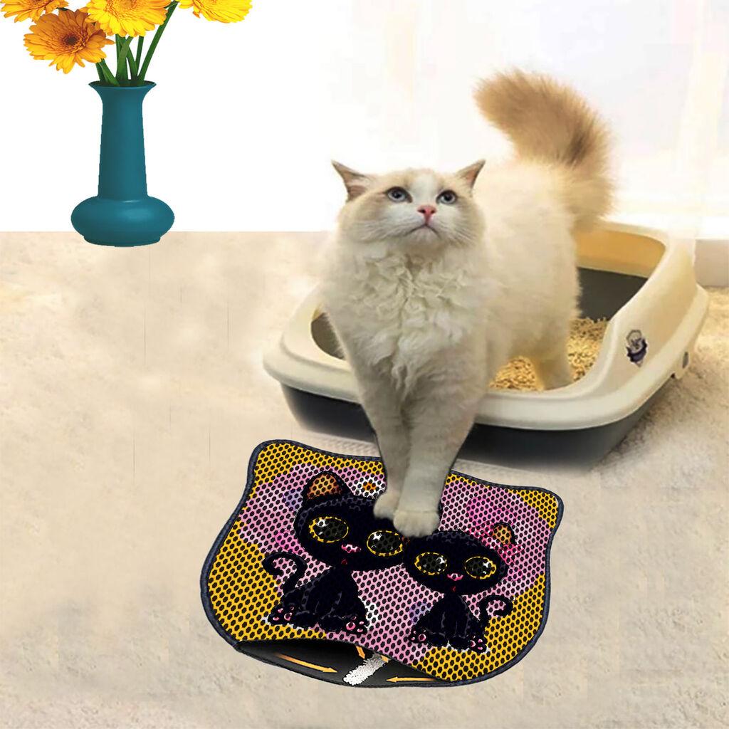 Aberto Design Toaletni prostor za mačke Kdkafa0073, 40 x 50 cm, Šareni