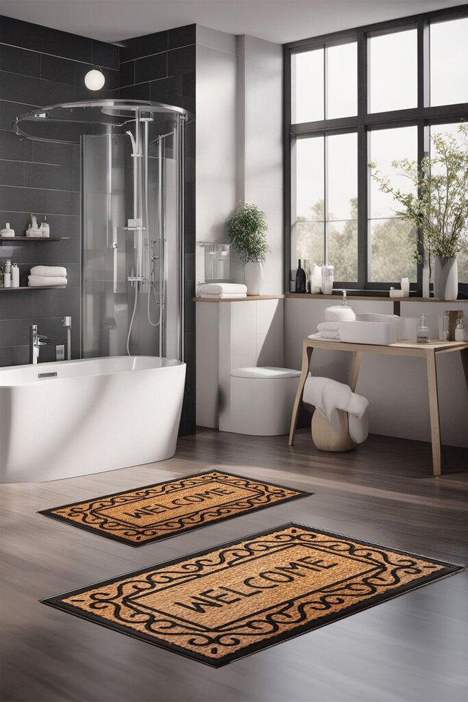 L'essentiel Maison Set tepiha za kupatilo CT-5154, 2 komada, šareni