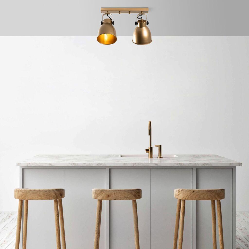 Opviq Luster Spotkafasi-15436, Zlatne boje