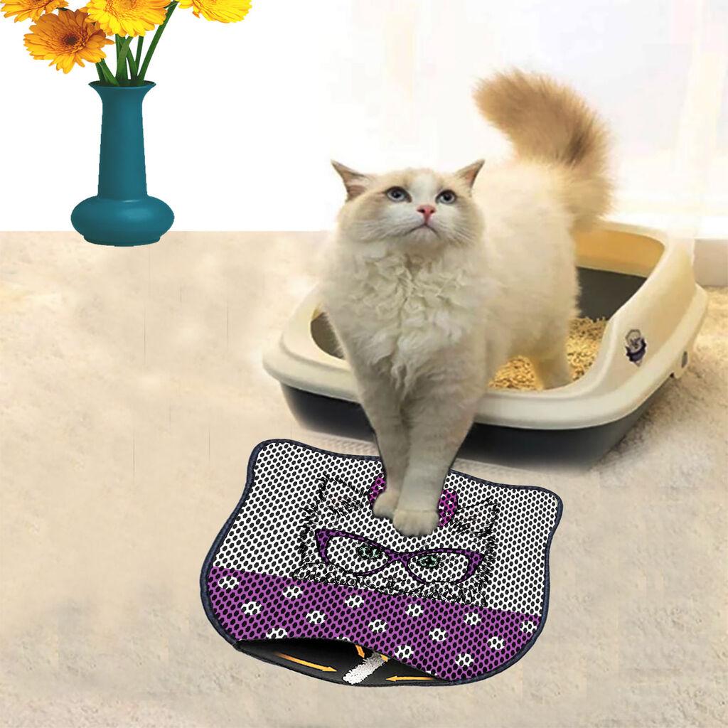 Aberto Design Toaletni prostor za mačke Kdkafa0257, 40 x 50 cm, Šareni