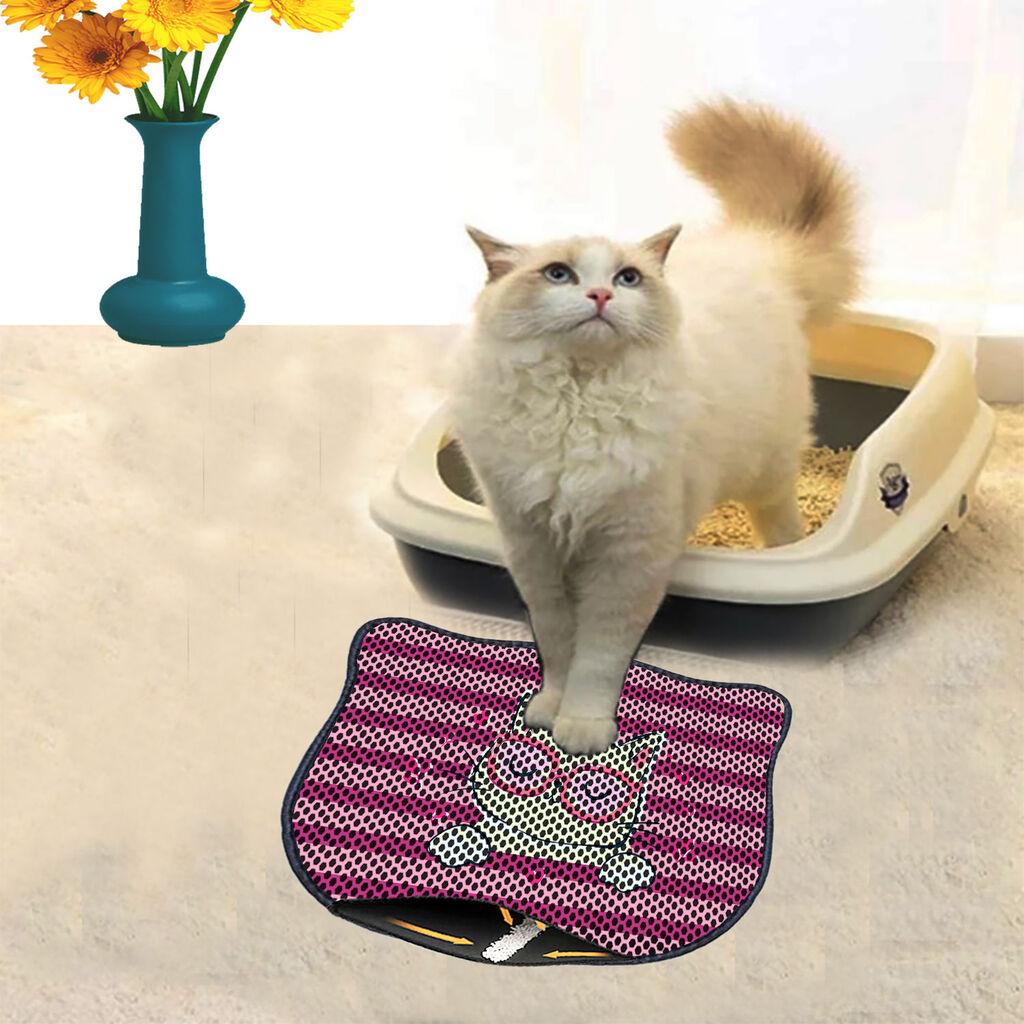 Aberto Design Pretinac za toalet za mačke Kdkafa0010, 40 x 50 cm, Roza