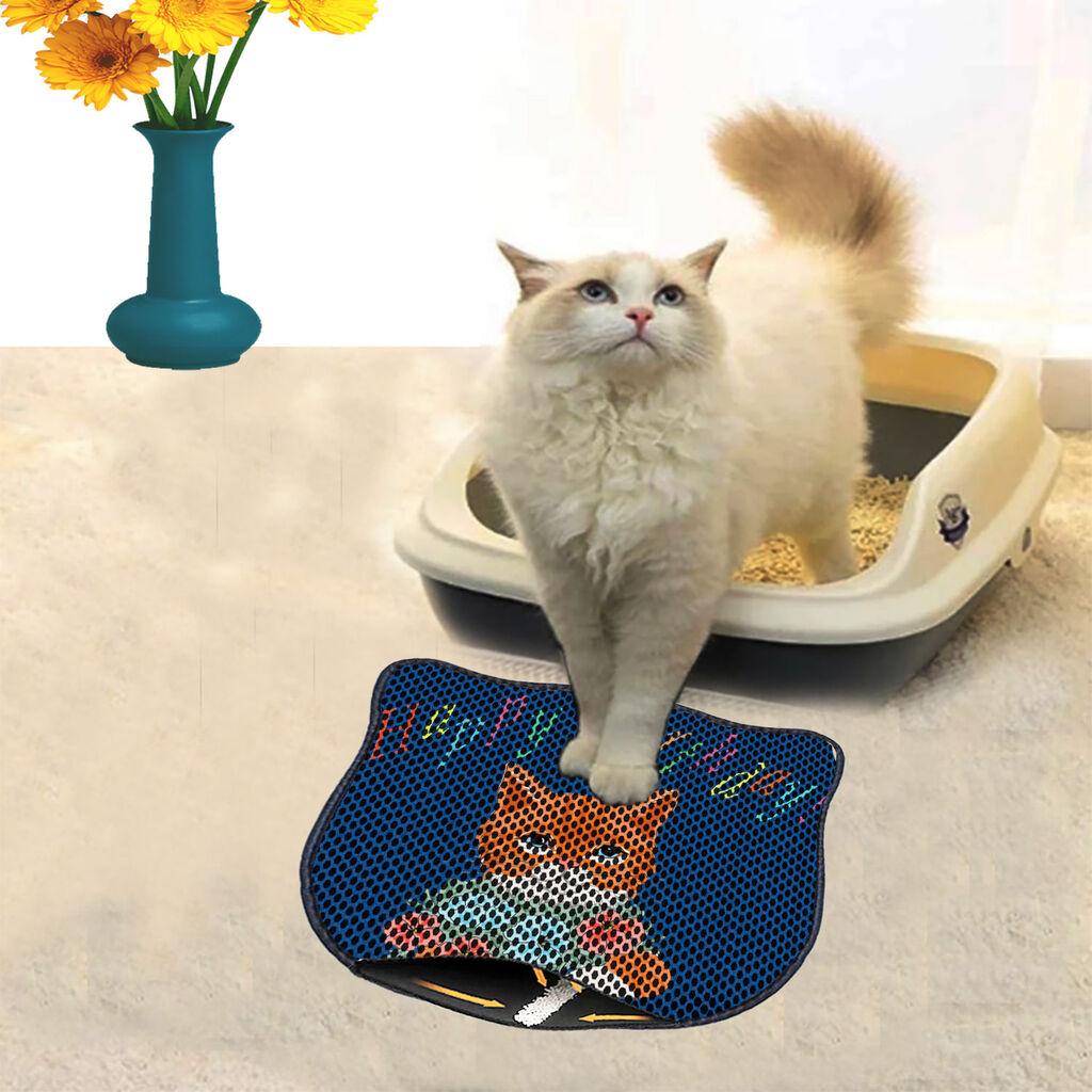 Aberto Design Toaletni prostor za mačke Kdkafa0129, 40 x 50 cm, Tamnoplava