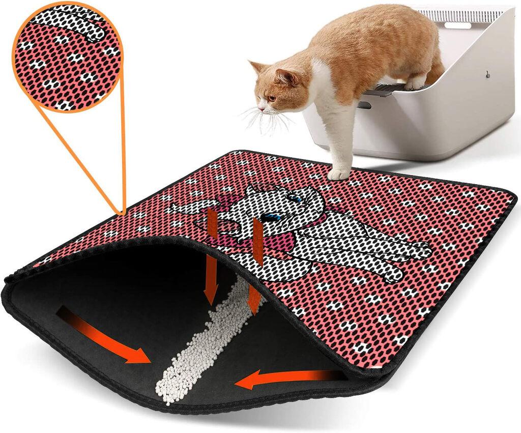 Aberto Design WC pretinac za mačke Nrszn0150, 45 x 60 cm, roze