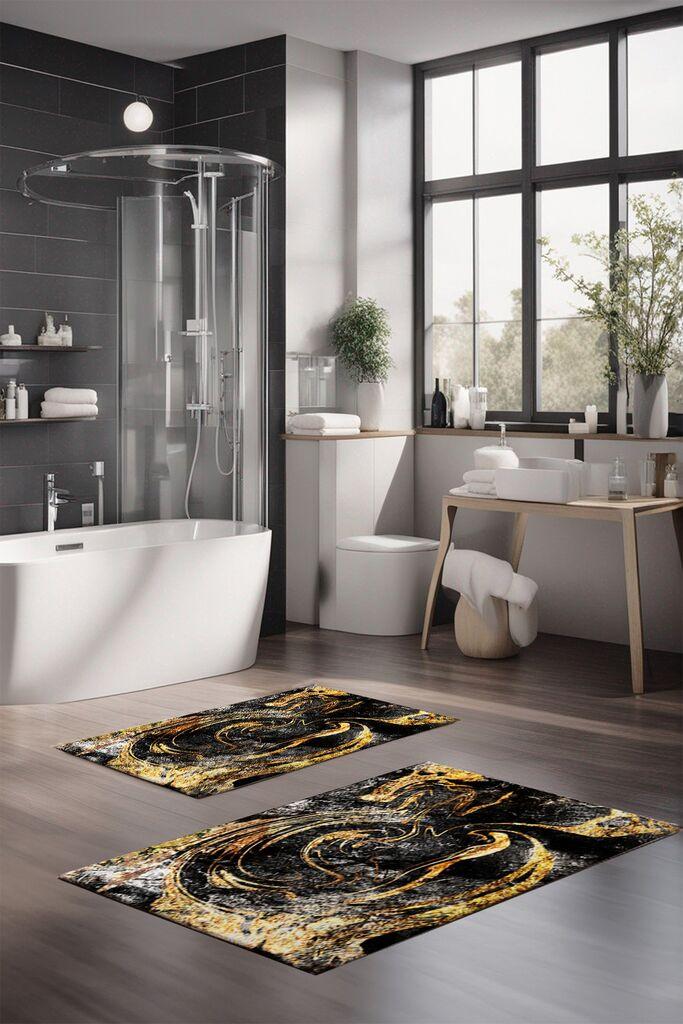 L'essentiel Maison Set prostirki za kupatilo CT-5047, 2 komada, šarene boje