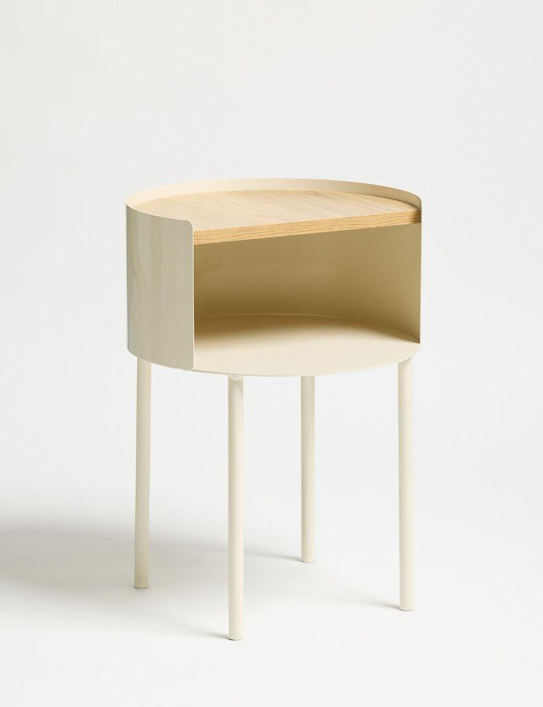 Hanah Home Pomoćni stolić Espen, 40x56x40 cm, Bež