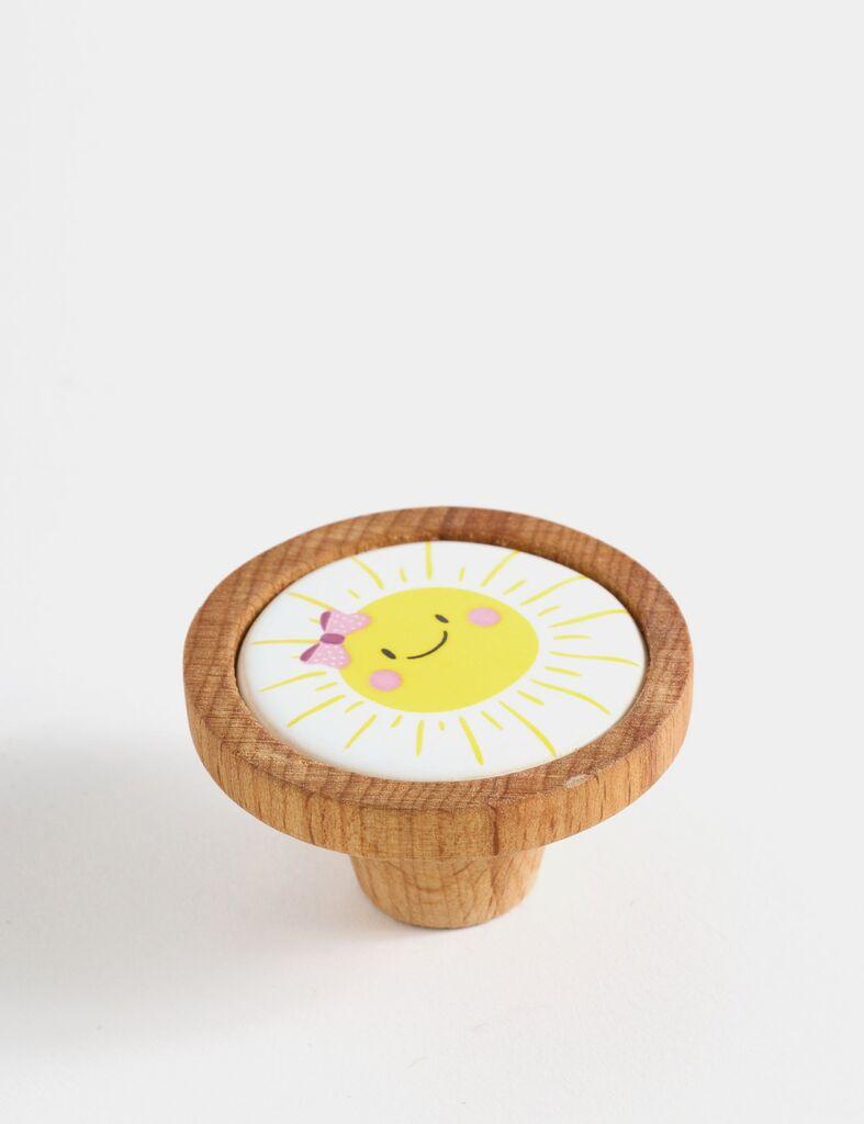 Aberto Design ručka Sunčana, 4,7x2,5x4,7 cm, Šarena