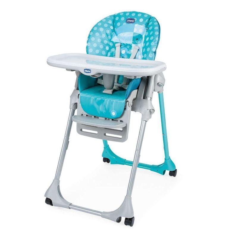 Chicco Hranilica za bebe Polly Easy, Bijelo-plava
