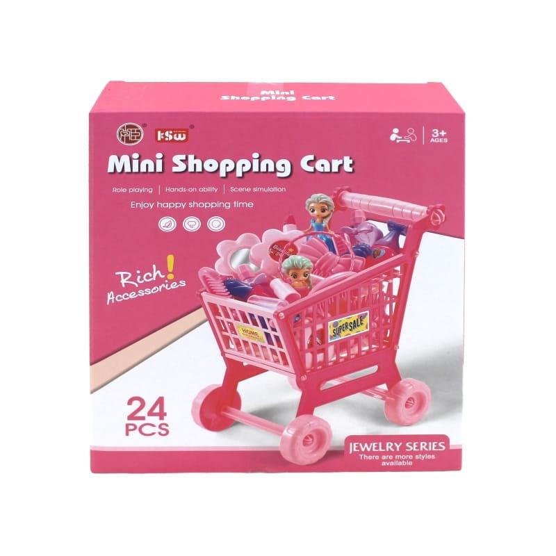 Kolica za kupovinu za djevojčice, 24 komada