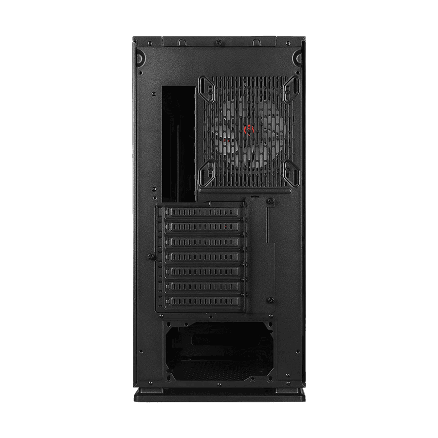 Rampage Gaming kućište Vanguard V2 Black Mesh Easy Tempered Glass Vertical VGA Holder 4*RGB Fan Hub E-ATX Big-T