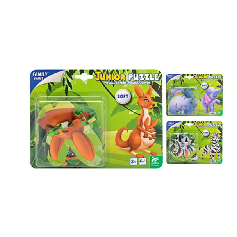 GLOBO FAMILY GAMES 2D Puzzle Eva 12pcs, Šarena