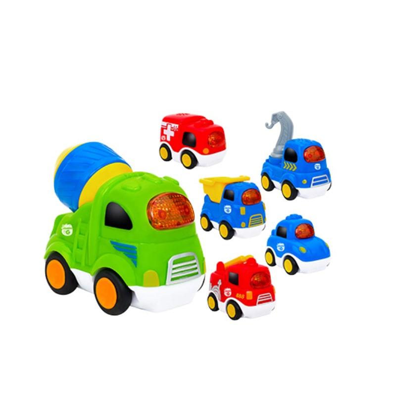 VITAMINA G  Kamiončići sa svjetlom i zvukom, Šareni