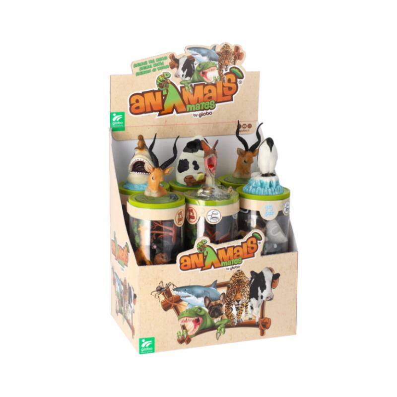 GLOBO Animals Divlje životinje u tubi, Šarene