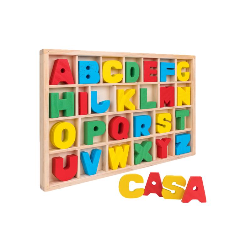 GLOBO SIRWOOD Drvena Slova, Šarena