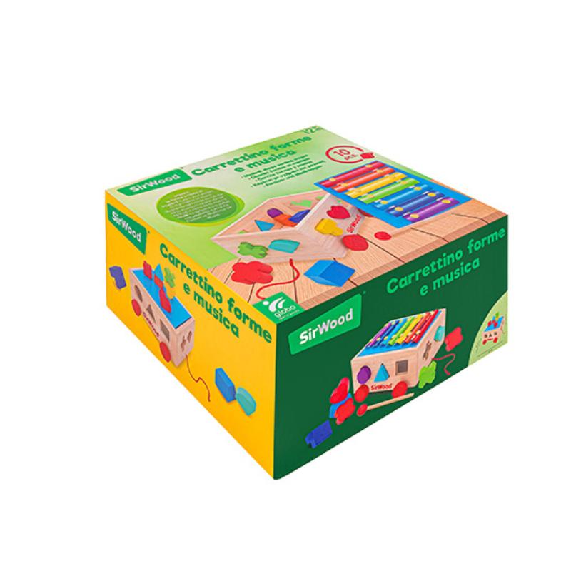 GLOBO Drveni ksilofon, Šareni