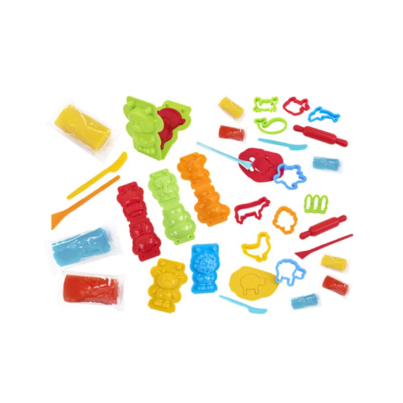 GLOBO MorbiDough Torba sa plastelinom 3x50gr, Šarena